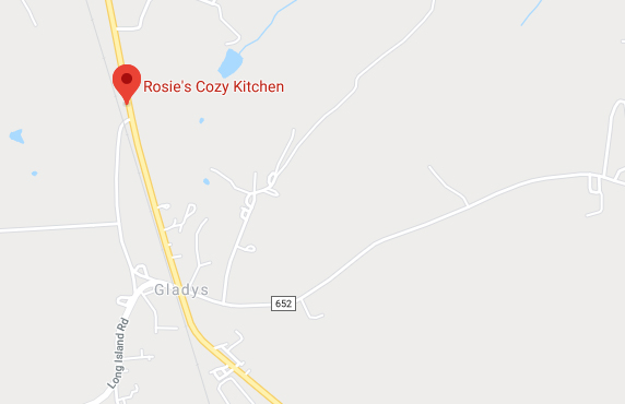 Rosies Cozy Kitchen Map Address